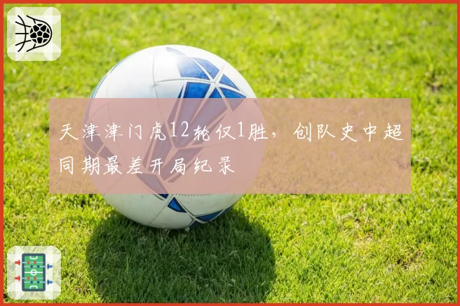 天津津门虎12轮仅1胜，创队史中超同期最差开局纪录